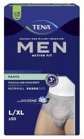 TENA Men Pants Normal Grey L/XL Bielizna chłonna dla mężczyzn, 30 sztuk