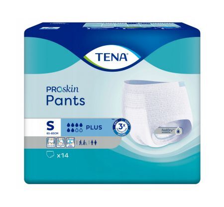 TENA Pants Plus S majtki chłonne, 14 sztuk