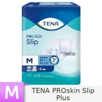 TENA Proskin Slip Plus M pieluchomajtki, 10 sztuk