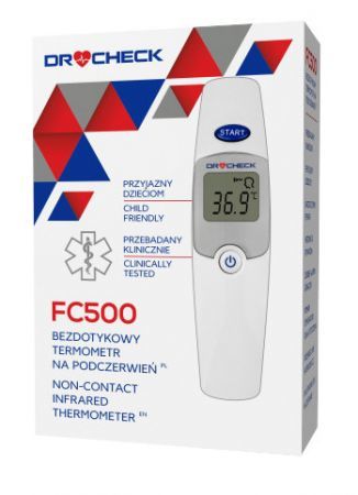 Termometr Bezdotykowy DR CHECK FC 500, 1 sztuka