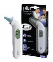 Termometr elektroniczny do ucha dla dzieci i noworodków Braun IRT3030, 1 sztuka