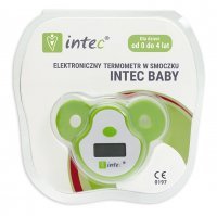 Termometr elektroniczny w smoczku Intec Baby, 1 sztuka