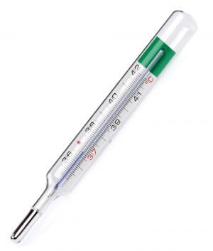 Termometr lekarski Geratherm Classic pomiar temperatury, 1 sztuka
