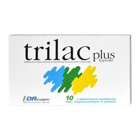 Trilac Plus, 10 kapsułek