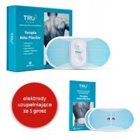TRU Plus Elektrostymulator przeciwbólowy, 1 sztuka + TRU Plus Elektroda uzupełniająca, 2 sztuki za 1 grosz