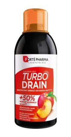 Turbo Drain Płyn o smaku brzoskwiniowym, 500 ml
