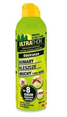 Ultrathon 25% DEET Spray na komary i kleszcze, 170 g