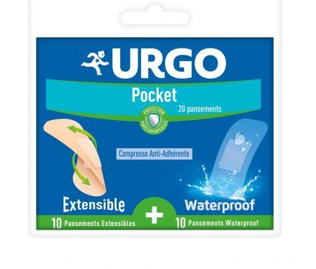 URGO Pocket Zestaw Plastrów, 20 sztuk