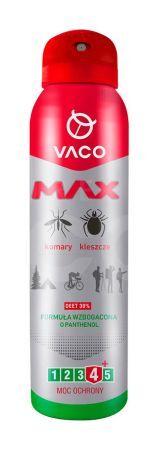VACO Spray MAX komary i kleszcze, 100 ml