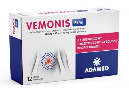 Vemonis Femi, 12 tabletek