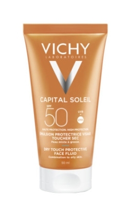 VICHY Capital Soleil SPF 50 Matujący krem do twarzy, 50 ml