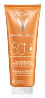 VICHY Capital Soleil SPF 50+ Ochronne mleczko nawilżające do twarzy i ciała, 300 ml