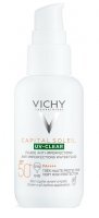 VICHY Capital Soleil SPF 50+ UV Clear Fluid przeciw niedoskonałościom, 40 ml