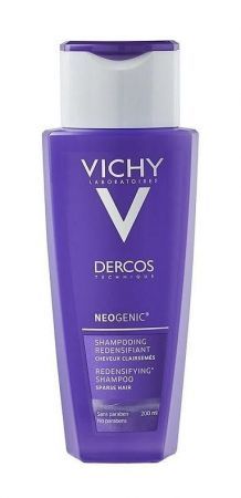 VICHY Dercos Neogenic Szampon przywracający gęstość włosów, 200 ml
