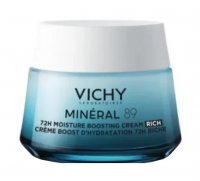 Vichy Mineral 89 Rich Krem nawilżająco-odbudowujący 72 h, 50 ml