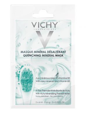 VICHY Nawilżająca maska mineralna, 2 x 6 ml