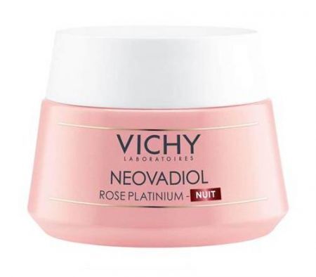 VICHY Neovadiol Rose Platinium Rewitalizujący krem ujędrniający na noc, 50 ml