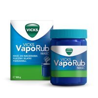 VICKS VapoRub Maść do nacierania pleców i klatki piersiowej, 100g