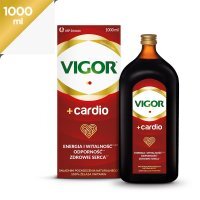 Vigor+ Cardio, 1000 ml + GRATIS Torebka