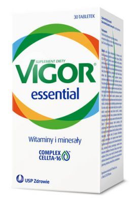 Vigor Essential, 30 tabletek (data ważności: 31.07.2023)
