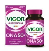 VIGOR Multiwitamina ONA 50+, 60 tabletek