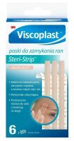 Viscoplast Steri Strip™ Paski do zamykania ran, cieliste, 6 x 75 mm, 6 sztuk