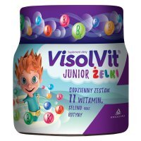 Visolvit Junior żelki multiwitaminowe dla dzieci, 50 sztuk
