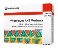Vitaminum A+E, 40 kapsułek /Medana/