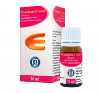 Vitaminum E 300 mg/ml krople doustne uzupełnienie niedoboru witaminy E, 10 ml