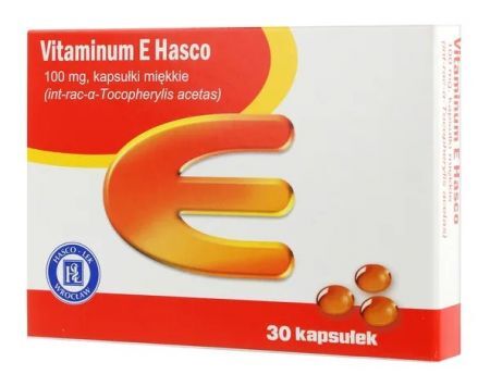 Vitaminum E Hasco 100 mg, 30 kapsułek