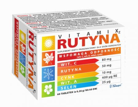 Vitamix z Rutyną, 60 tabletek