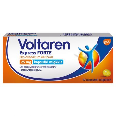 Voltaren Express Forte, 10 kapsułek