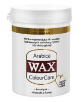 WAX Arabica Maska regenerująca do włosów farbowanych na kolory ciemne, 240 ml