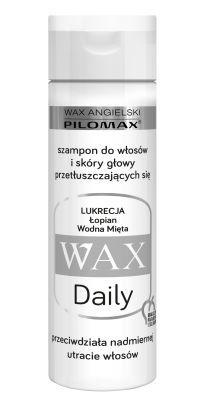 WAX Daily Szampon do włosów przetłuszczających się, 200 ml
