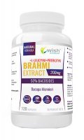 Wish Brahmi Extract 200 mg, 120 kapsułek