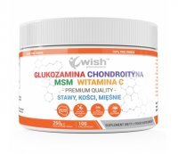 Wish Glukozamina Chondroityna MSM Witamina C, 250g