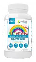 Wish Multiwitamina Junior Complex o smaku pomarańczowym, 120 tabletek do ssania