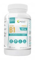 Wish Witamina B1 100 mg, 120 kapsułek