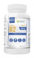 Wish Witamina B2 100 mg, 120 kapsułek