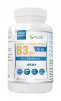 Wish Witamina B3 50 mg, 120 kapsułek