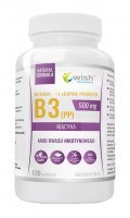 Wish Witamina B3 500 mg, 120 kapsułek