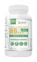Wish Witamina B6 50 mg, 120 kapsułek
