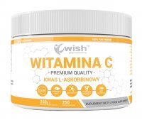 Wish Witamina C Kwas L-askorbinowy w proszku, 250 g