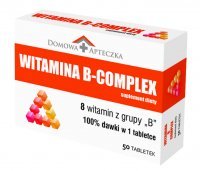 Witamina B-Complex, 50 tabletek /Domowa Apteczka/