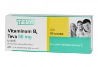 Witamina B6 50 mg, 50 tabletek  /Teva/