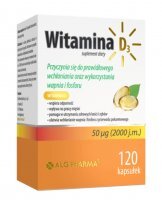 Witamina D3 2000 j.m., 120 kapsułek /ALG Pharma/