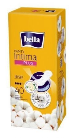 Wkładki higieniczne Bella Panty Intima Plus Large, 40 sztuk