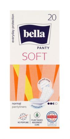 Wkładki higieniczne Bella Panty Soft , 20 sztuk