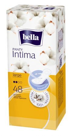 Wkładki higieniczne ultracienkie Bella Intima Large, 48 sztuk