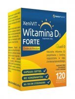 XeniVIT Witamina D3 Forte, 120 kapsułek